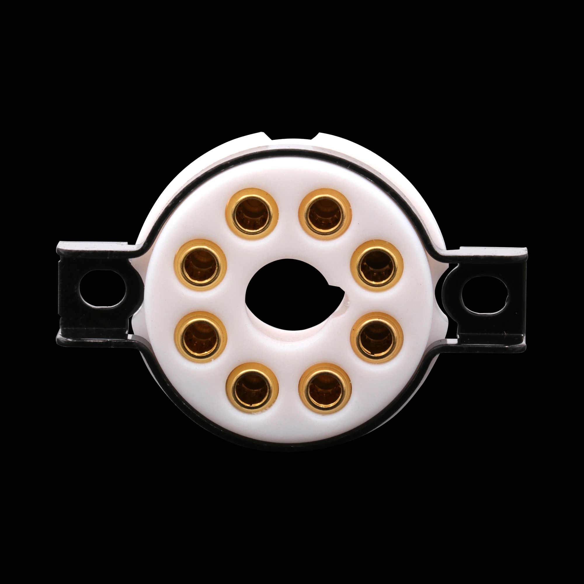 2шт. ГНЕЗДО ЛАМПЫ 8PIN K8A Высококачественная ОСНОВА КЛАПАНОВ из ПТФЭ для KT88 EL34 5881 6SN7 6CA7 6V6 6L6 Винтажный Аудиоусилитель DIY HiFi