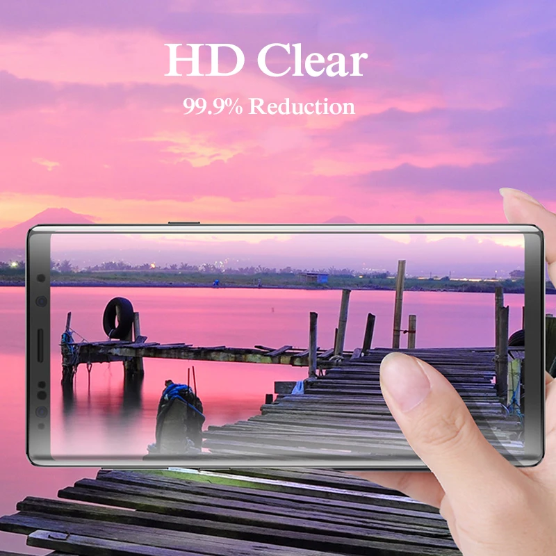 3d полное покрытие для Samsung Galaxy Note 8 9 Защитная пленка экрана sumsung glaxay note8 note9
