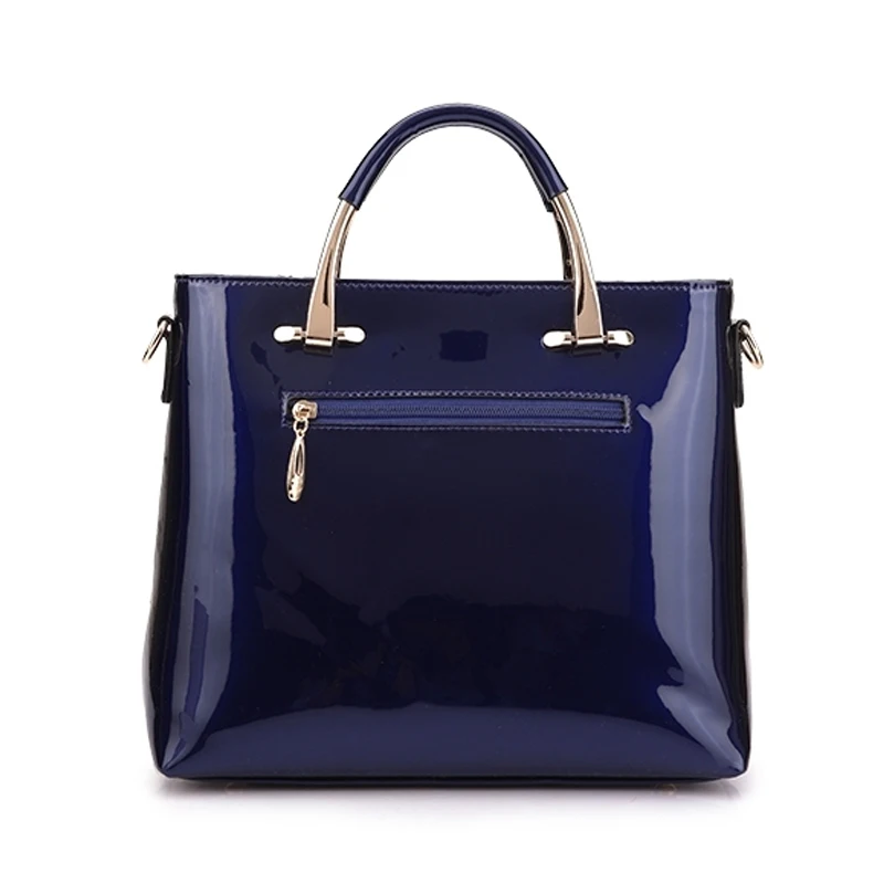 Новая аристократическая женская сумка сумки из лакированной кожи шоппер от