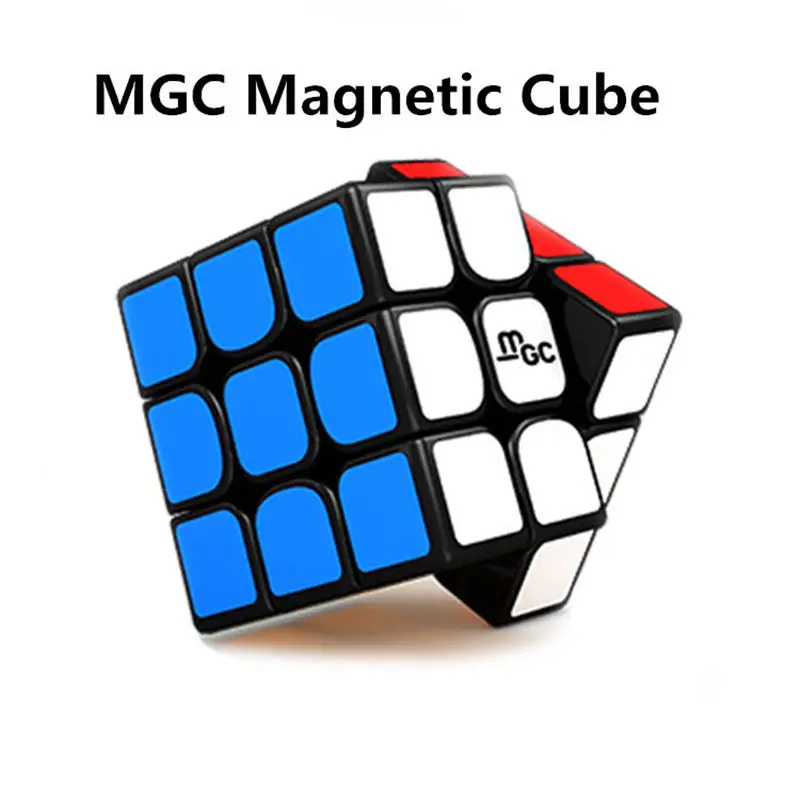 Yongjun YJ MGC 3x3x3 Магнитный магический куб наклейки профессиональные магниты головоломка скорость cubo magico Развивающие игрушки для детей