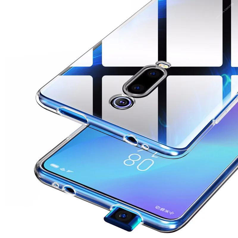 clear Чехол для xiaomi redmi k20 K20 Pro, силиконовый Ультратонкий чехол, Mofi, прозрачный чехол для задней панели, 6,39, чехол для xiaomi redmi K20 Pro - Цвет: clear