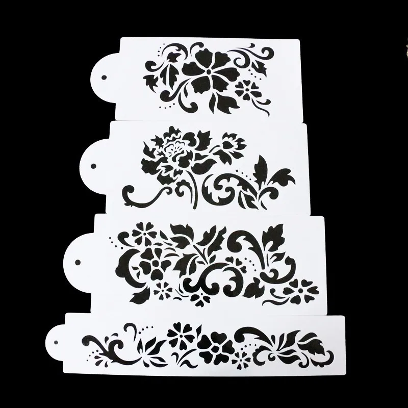 Цветок формы для выпечки цветы Fondant (сахарная) украшения трафарет торта кухонные