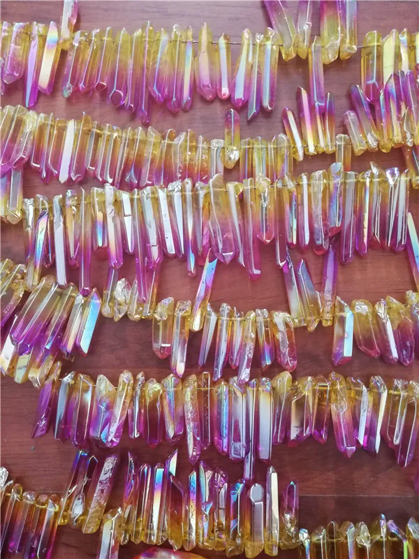 100 г покрытый белым кристаллом шестигранный магический стержень halo moriah кварцевый