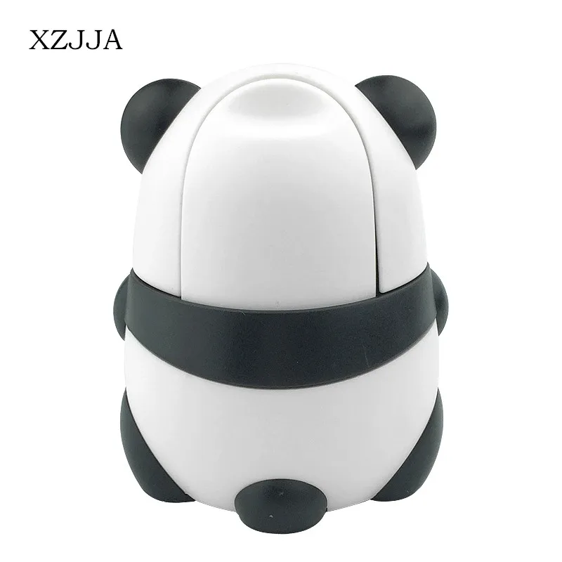 XZJJA Panda автоматическая коробка для зубочистки ручная прессуризация модные зубочистки огнетушители милый мультфильм настольная пластиковая зубочистка