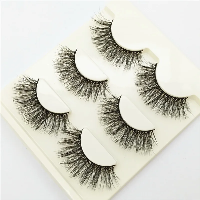 YOKPN Messy Dense Fake Eyelash Crisscross Thick 3D Eyelashes Stage Banquet Makeup Lashes Soft Comfortable False Eye | Красота и