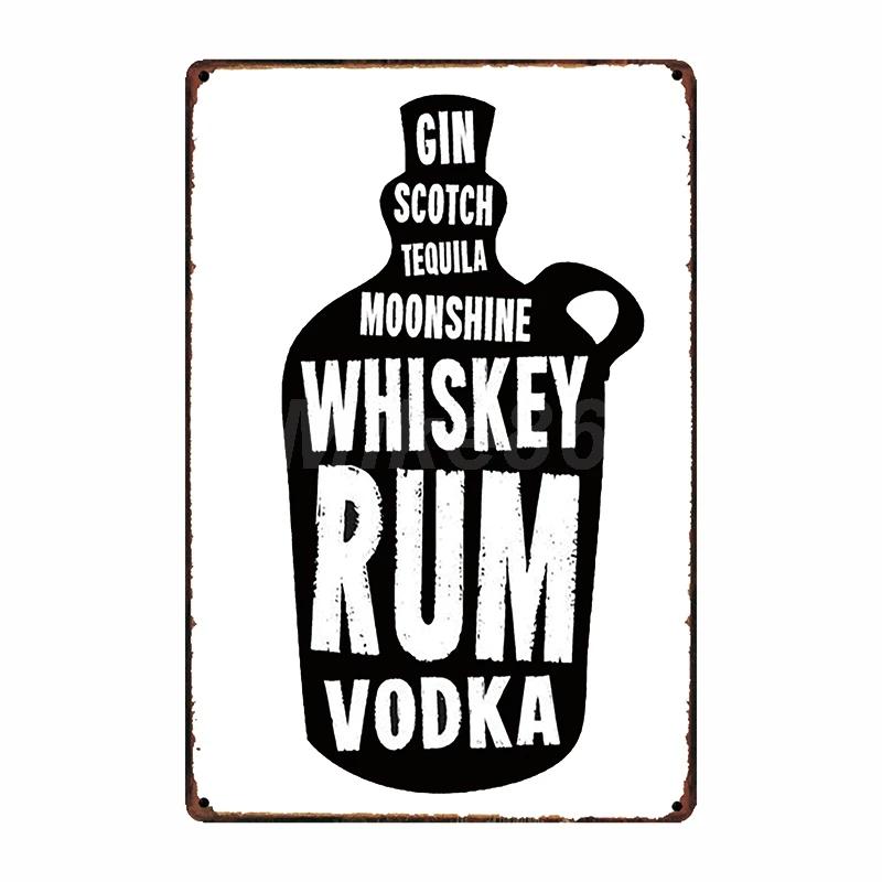 [Mike86] Я люблю водку зомби PIN UP Keep Calm металлический знак декор комнаты плакат на стену в стиле ретро наклейка ремесло для бара 20*30 см FG-240 - Цвет: SA 3185