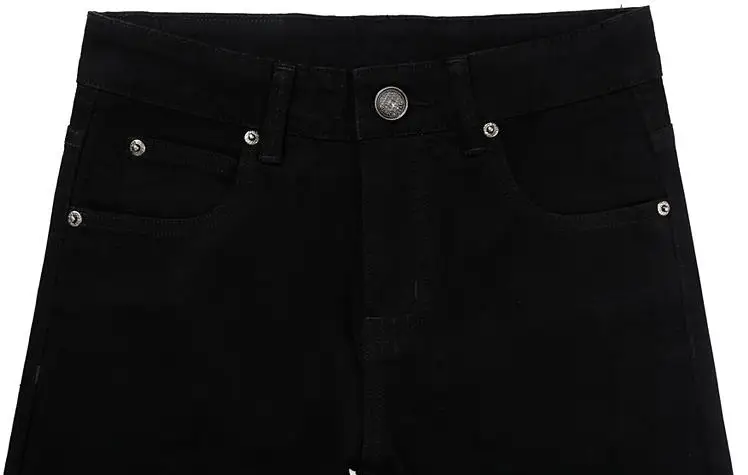 Мужские хлопковые облегающие брюки повседневные зауженные карандаш для