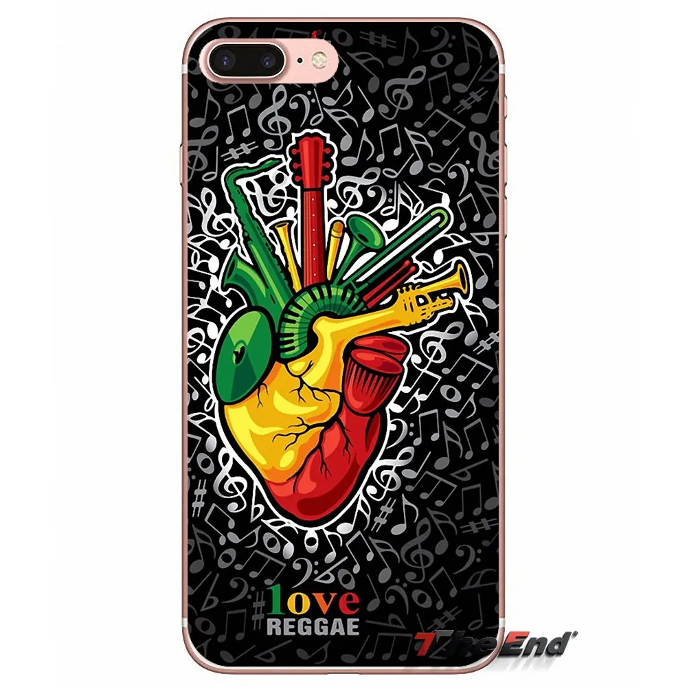 Для Apple iPhone X 4 4S 5 5S SE 5C 6 6S 7 8 Plus 6Plus 7plus 8plus Fundas Coque bob marley rasta lion reggae силиконовый чехол |