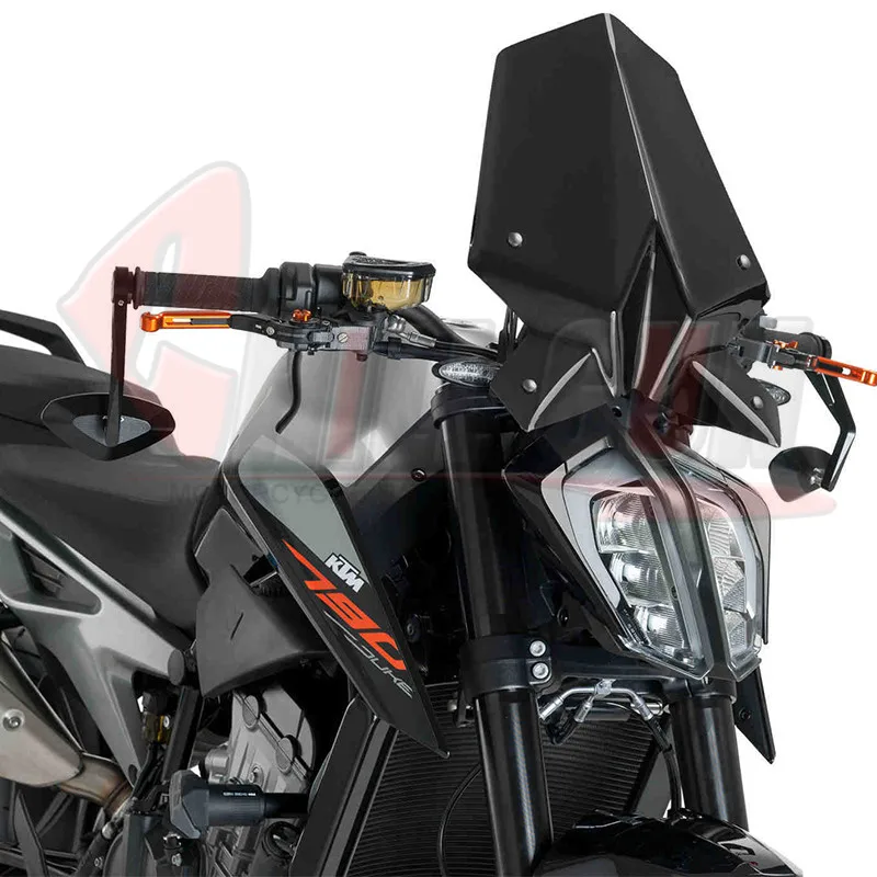 Подходит для KTM Duke 790 Duke790 18' DUKE-790 мотоцикл спортивный ветровое стекло ветровой Дефлектор козырек ветрового стекла Viser
