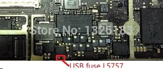 10 шт./лот для ipad 2 зарядное устройство USB зарядный предохранитель L5757 фильтр на