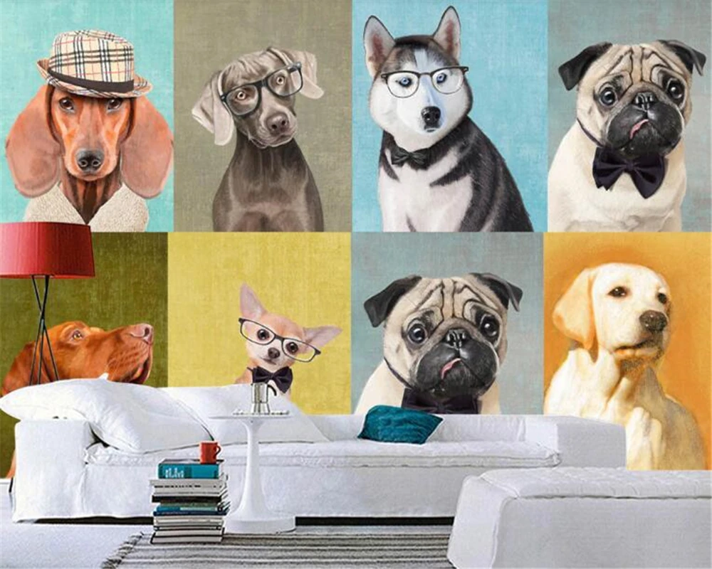 Обои в современном европейском и американском стиле ручная роспись картина