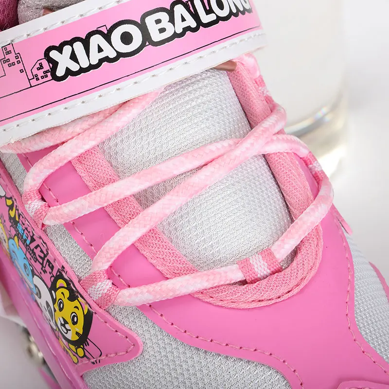 Встроенные роликовые коньки игрушки спортивные новые детские 4 колеса катания