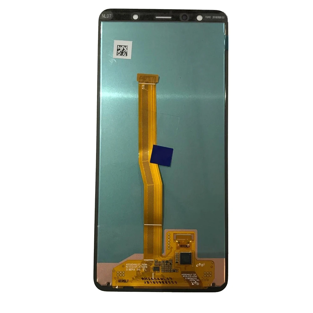 100% протестированный рабочий ЖК дисплей для Samsung Galaxy A7 2018 SM A750F A750 кодирующий