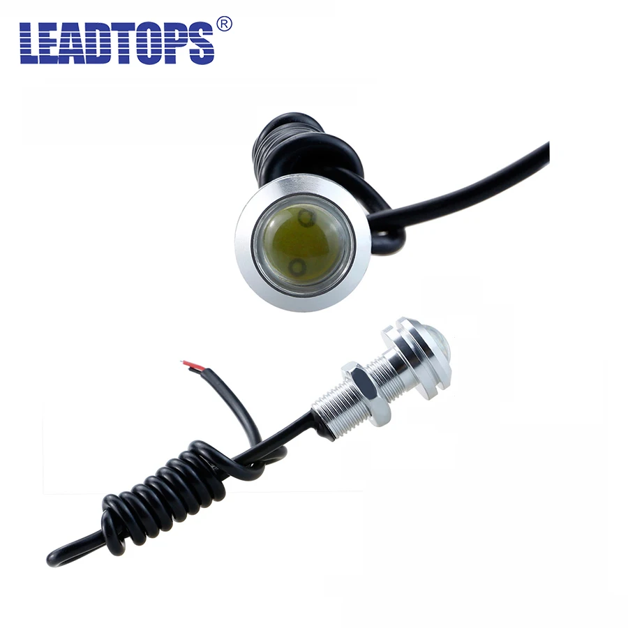 2pcs 18/23 MM Led Eagle Eye DRL Daytime Running Lights Source Backup Reversing Parking Signal Waterproof Lamps For Toyata Cj | Автомобили