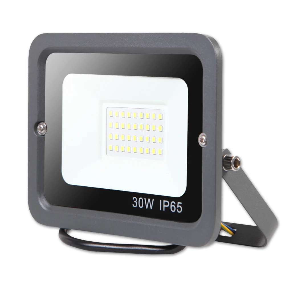 Светодиодный прожектор 30 Вт 220 В фонарь наружные лампы освещение для сада