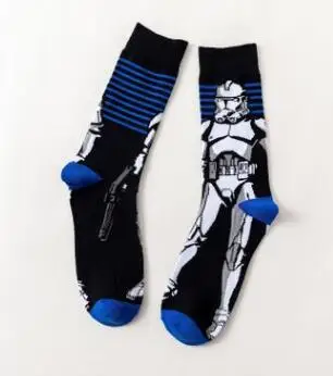 4 Чулки из фильма «Звездные войны», Мастер Йода R2-D2, носки для костюмированной вечеринки, носки для косплея, носки для мужчин и женщин, носки для весны, осени и зимы - Цвет: 4