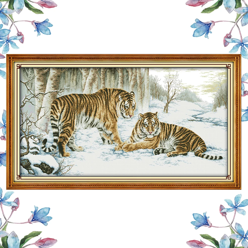 Набор для вышивки Тигр NKF|cross stitch set|cross set needleworkcross needlework |