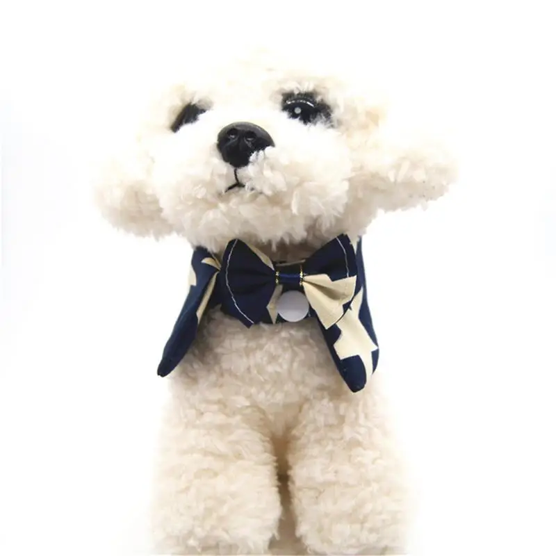 Хлопковая бандана для собак ошейник кошки котенка шарф щенка шейный платок