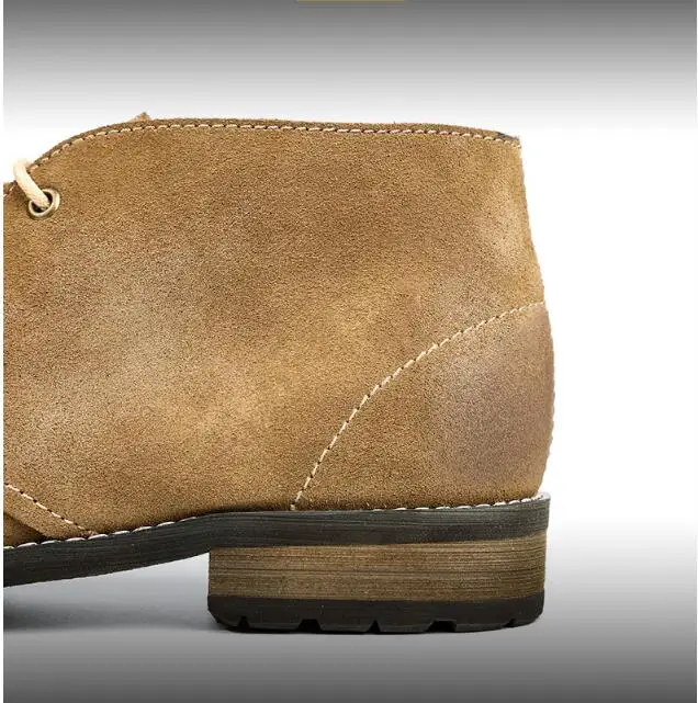 Новинка мужские ботинки дезерты в стиле ретро сезон весна осень повседневная