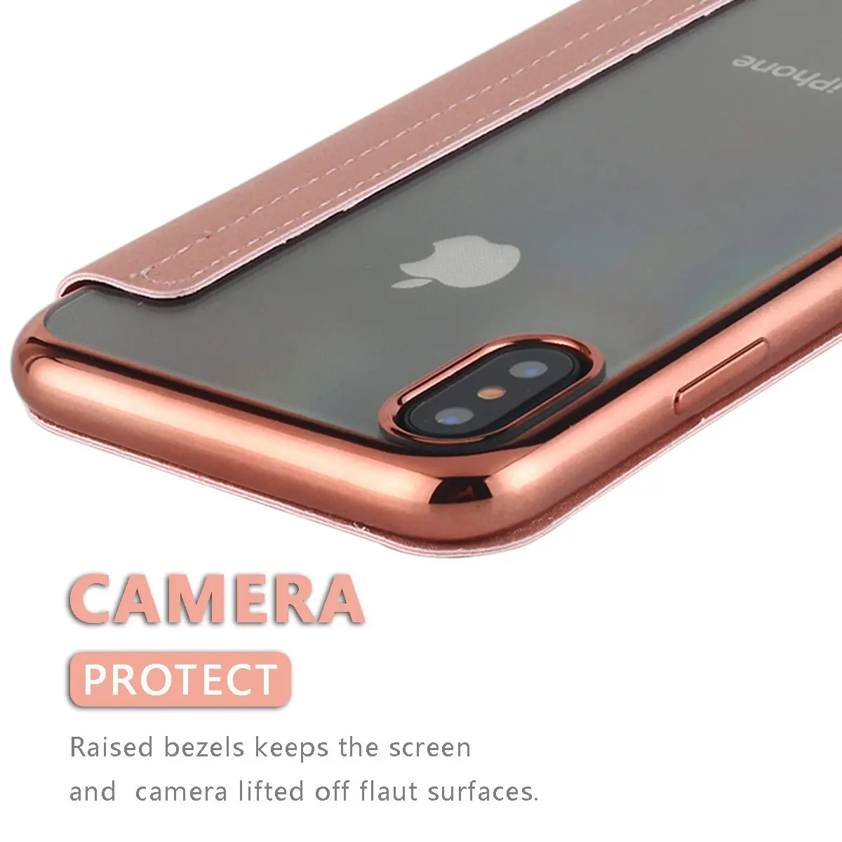 Для iPhone X Case тонкий из искусственной кожи чехол-книжка футляр со слотом для карты