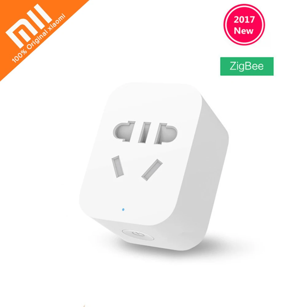 Xiaomi mi Смарт Wi-Fi Разъем ZigBee версия приложение дистанционное управление таймер обнаружения мощности с умный дом mi Home APP