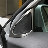 2pcs car styling car door speaker bright frame decorative stickers converted audio speaker for mercedes gla benz gla accessories