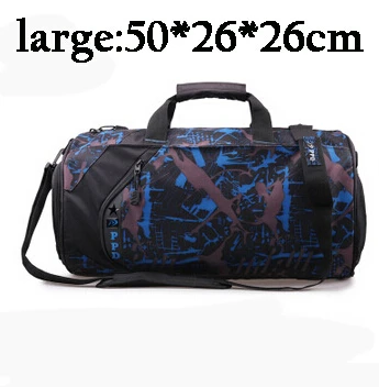 Blue Large Мужские дорожные сумки, большая вместительность, женская сумка для багажа, сумка на плечо, унисекс, одноцветная сумка для мужчин, водонепроницаемые складные сумки - Цвет: Blue Large