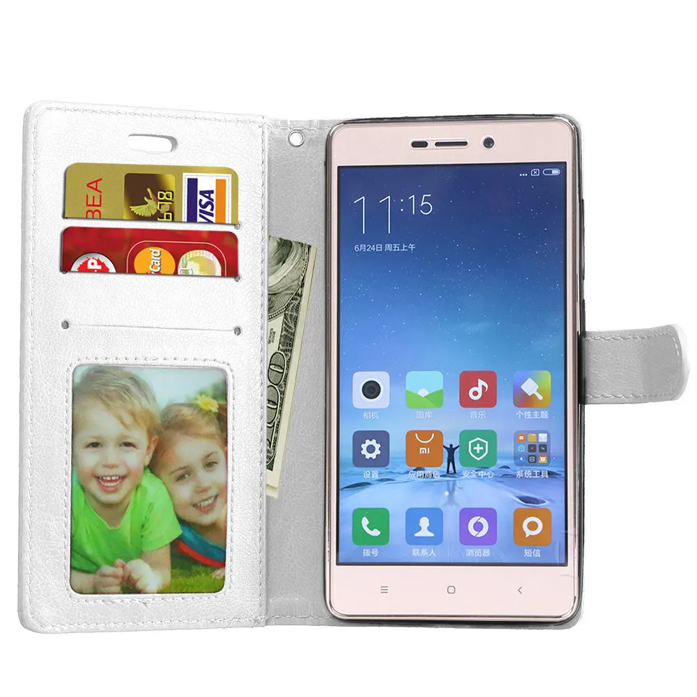 Для Xiaomi Redmi 3 S Чехол Redmi 3 Pro 3 S Чехол-книжка кошелек с подставкой кожаный чехол для Xiaomi Redmi 3 S Prime 3 S Pro 3 S