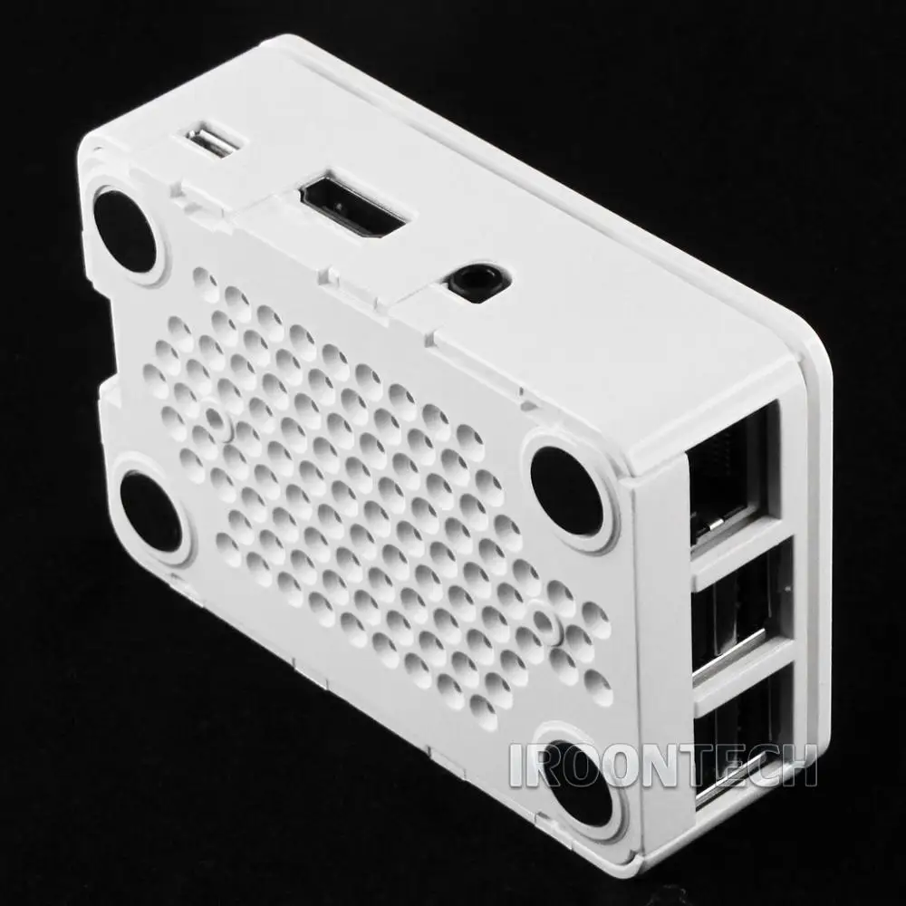 case J2: Official Original Case Box for Raspberry PI 3 model B PI3 and 2 White ABS Plastic Cover Shell Enclosure Housing | Компьютеры и
