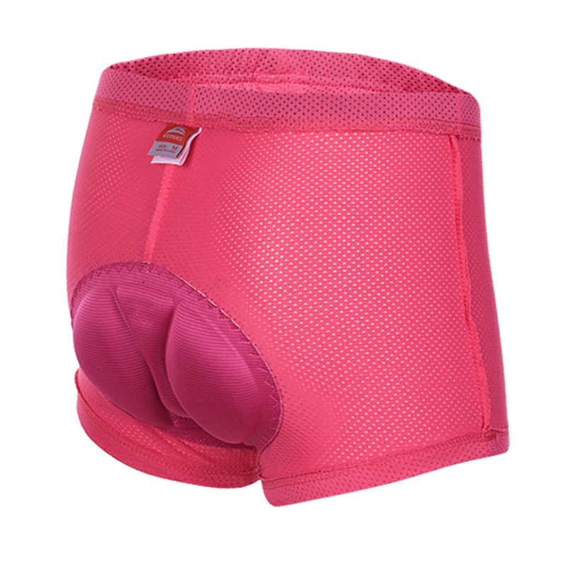 Women Bicycle Underpants MTB Road Cycling Shorts 3D Gel Pad Bike Outdoor Sports Fitness Yoga Running Girls Pink Short Pants |