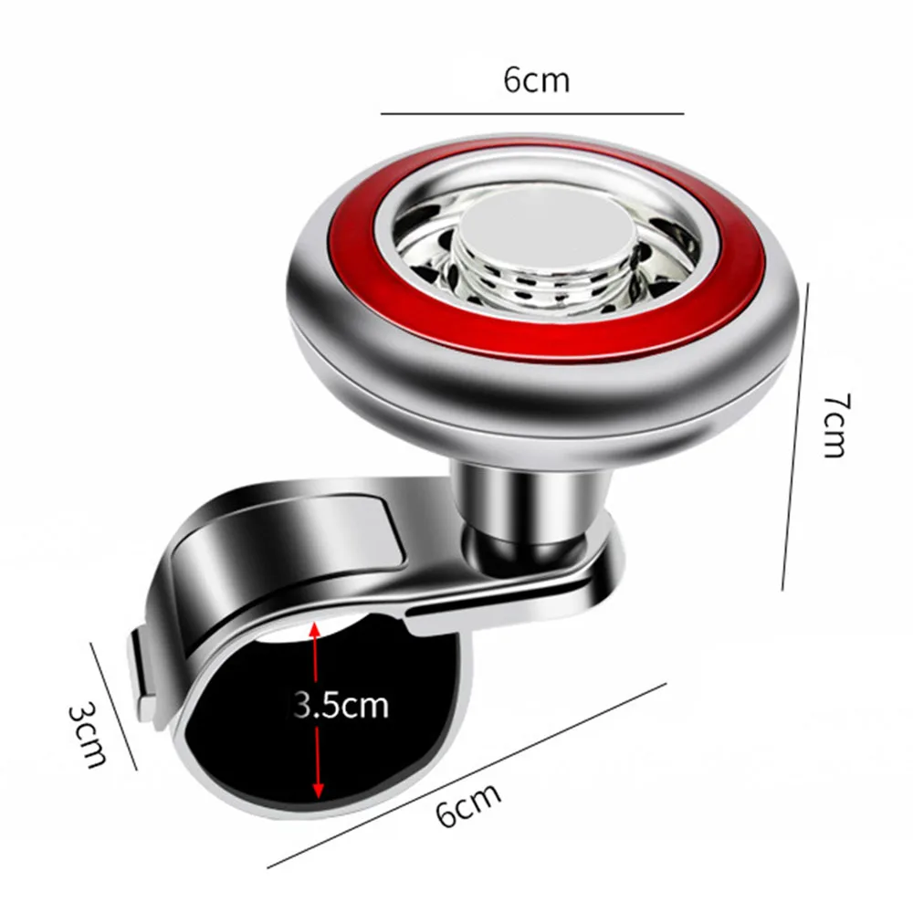 Рулевого колеса автомобиля Spinner Ручка мяча ручной Управление шар захват ручка