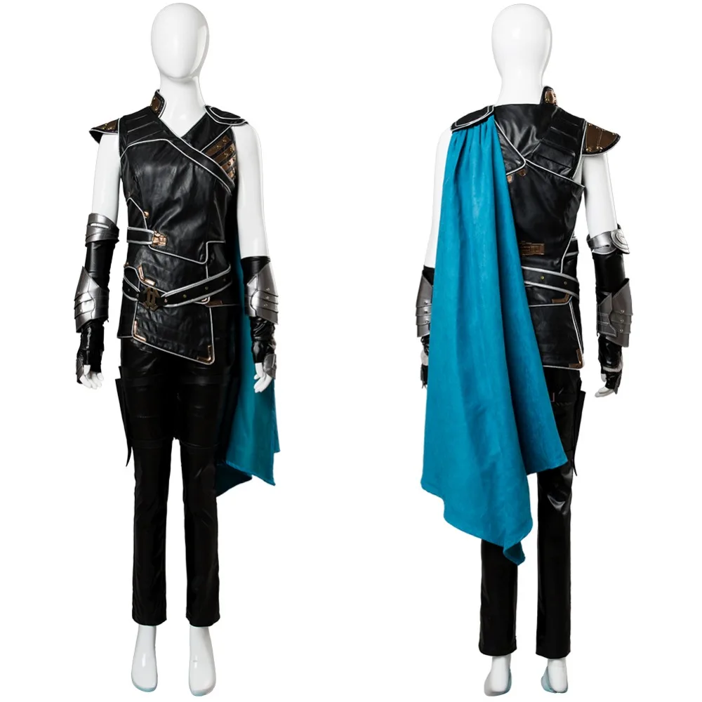 

Thor Ragnarok Valkyrie Cosplay costume Outfits Battle Suit Halloween Costumes Full Sets