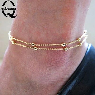 style8 gold Тонкий сексуальный браслет на лодыжку шевроль босиком сандалии ноги ювелирные изделия нога цепочка на ногу Pulsera Tobillo для женщин Halhal - Окраска металла: style8 gold