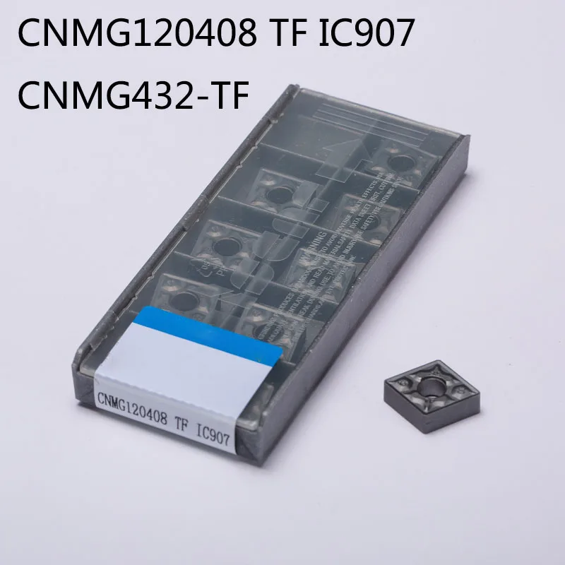 SWIS CNMG120408 TF ic907 cnmg432 100 шт./компл. коробке УСЗ Нитки поворотных вставить магазин