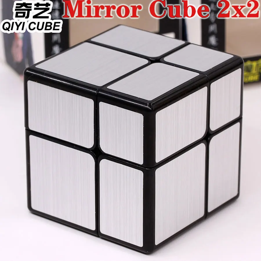 QY Mirror 2X2Silvery Куб, головоломка, 3x3x3 2x2x2 YuanFang Qidi QiHang MF3 MF3S MF2S MF3RS MF2 немного волшебства Pandora зеркало 233 133 2x3x3, 1x3x3 магический куб - Цвет: QY Mirror 2X2Silvery