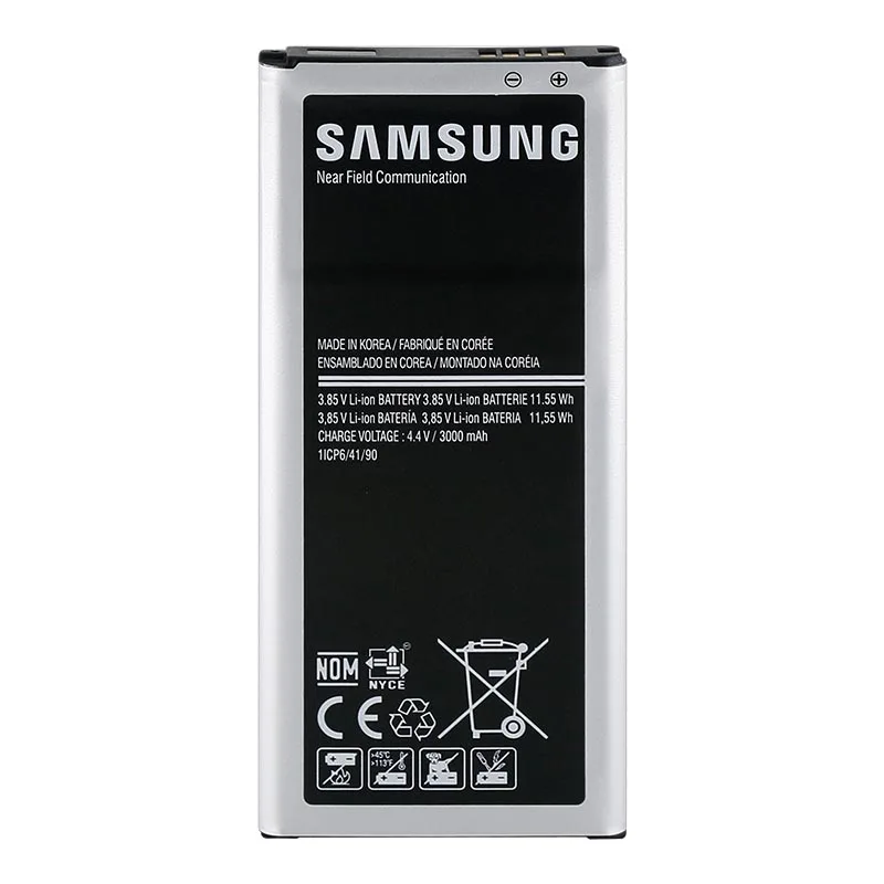 100% Оригинальный samsung Galaxy Note Edge Батарея N915 N915F N915A N915T N915K N915L N915S 3000 мА/ч EB BN915BBE с NFC|note