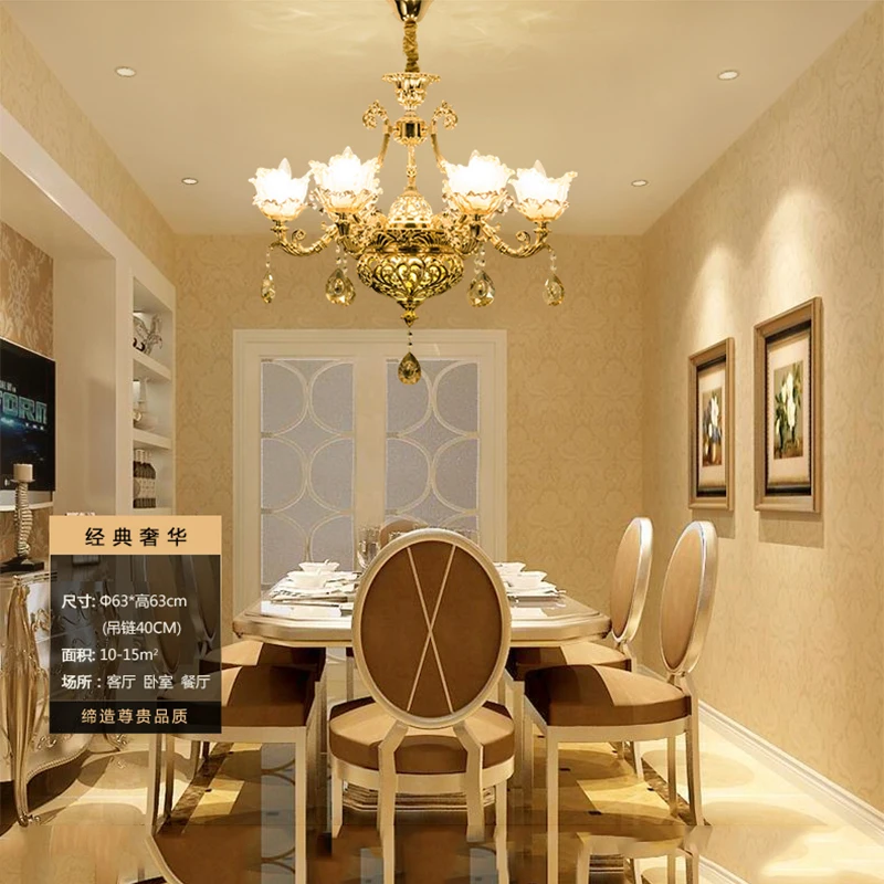 Luxury Candle Crystal Chandelier Lighting Fixtures Modern lustres de cristal Hanging Lamps For Bedroom Living Room | Освещение