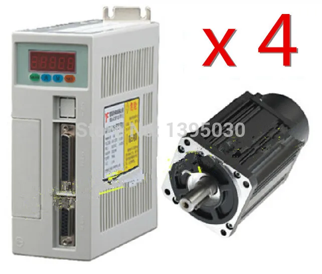 

Серводвигатель 60ST-M01930, 1,91 нм, 600 Вт, 3000 об/мин, 60ST, 4 комплекта