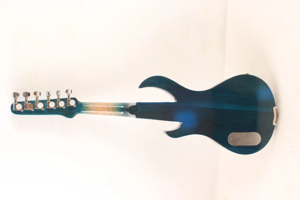 6 струнная электрическая скрипка новинка 4/4 пламенная гитара в форме твердой