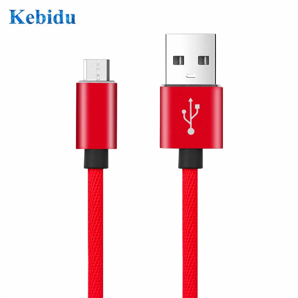 Кабель Micro USB KEBIDU 2 1 А кабель для быстрой зарядки и синхронизации данных Samsung Huawei
