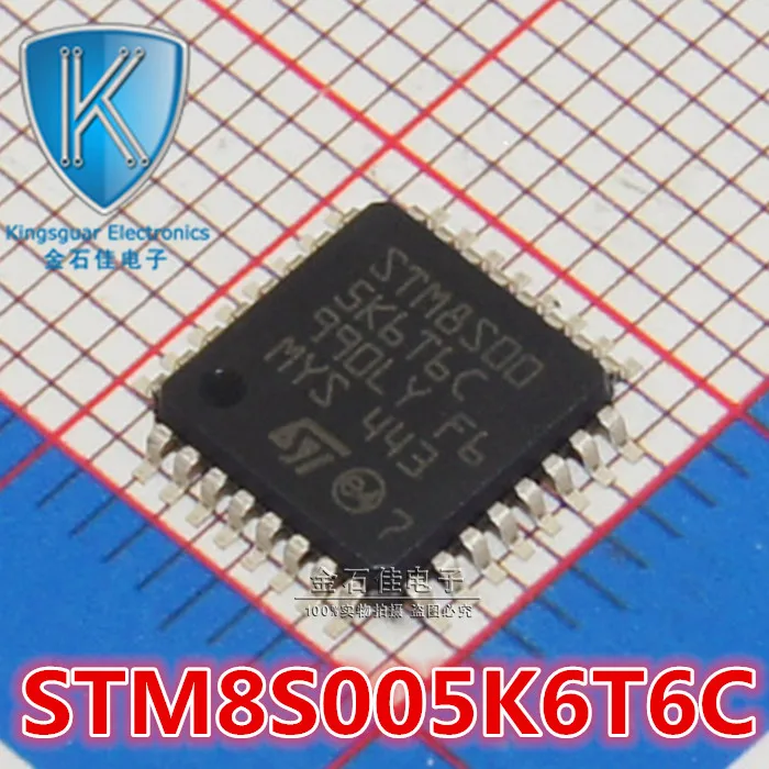 Hot spot 10 шт./лот STM8S005K6T6C STM8S00 LQFP32 новый оригинальный подлинный импортный MCU