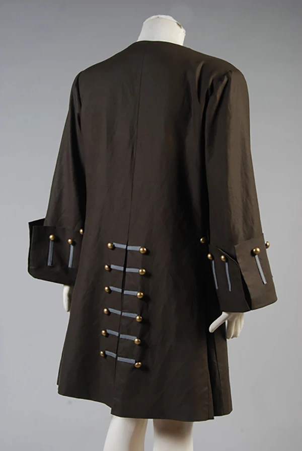 Джек костюм Джека Воробья капитана Куртка только Косплэй взрослый Для мужчин