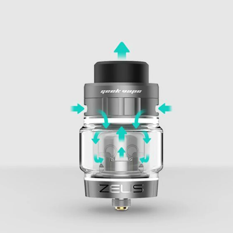 Новый цветной атомайзер Geekvape Zeus Dual RTA Tank 4 мл электронная сигарета с поддержкой