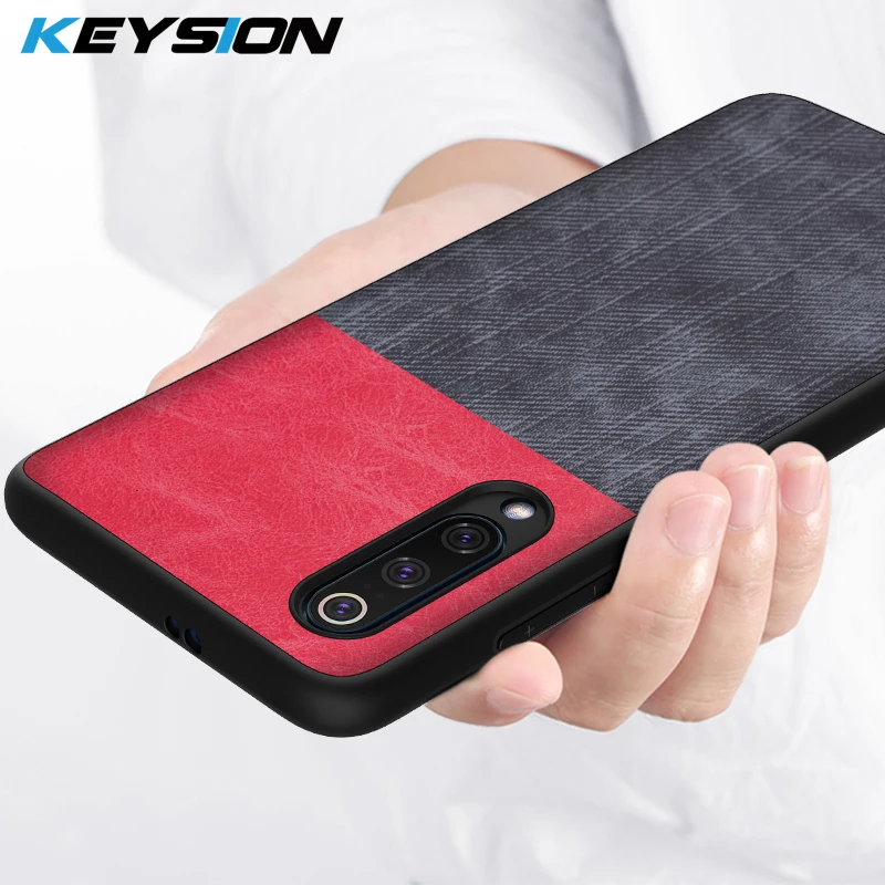 Чехол KEYSION для телефона Xiaomi Mi 9 роскошный комбинированный чехол из искусственной
