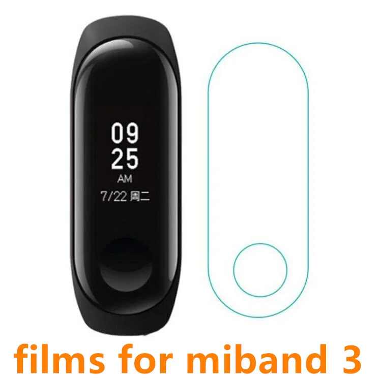 2 шт./упак. Защитная пленка для экрана Xiaomi Mi Band 3 ультратонкая защитная против