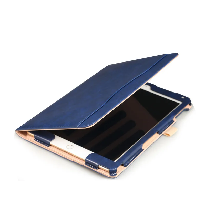 Модный чехол для Apple iPad 9 7 2017 2018 6 го поколения A1893 A1954 умный Air 1 2 подставка + пленка