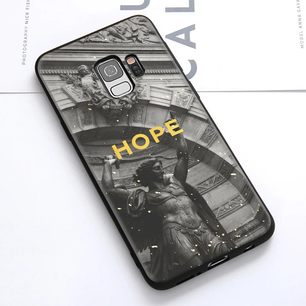 Арт эстетическое Мона Лиза Давид мягкий чехол для samsung Galaxy S10 S10e S9 S8 Plus S7 S6 Edge и J6 2018
