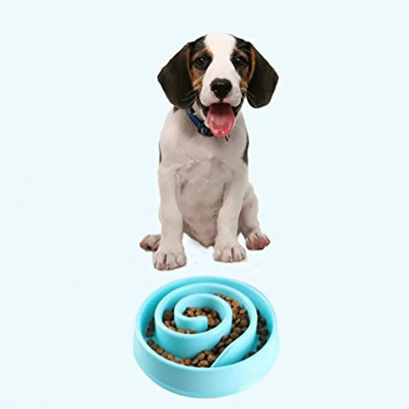 Дропшиппинг семейная миска для щенков замедления еды предотвращения ожирения в