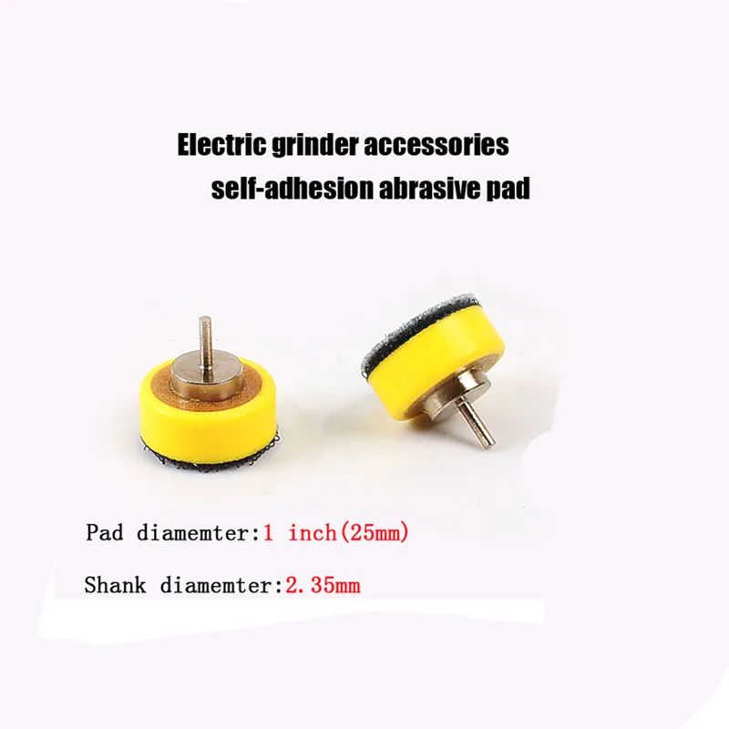 Абразивная наждачная бумага 1 дюйм 2 35 мм хвостовик|grinder accessories|abrasive pad2.35mm shank |