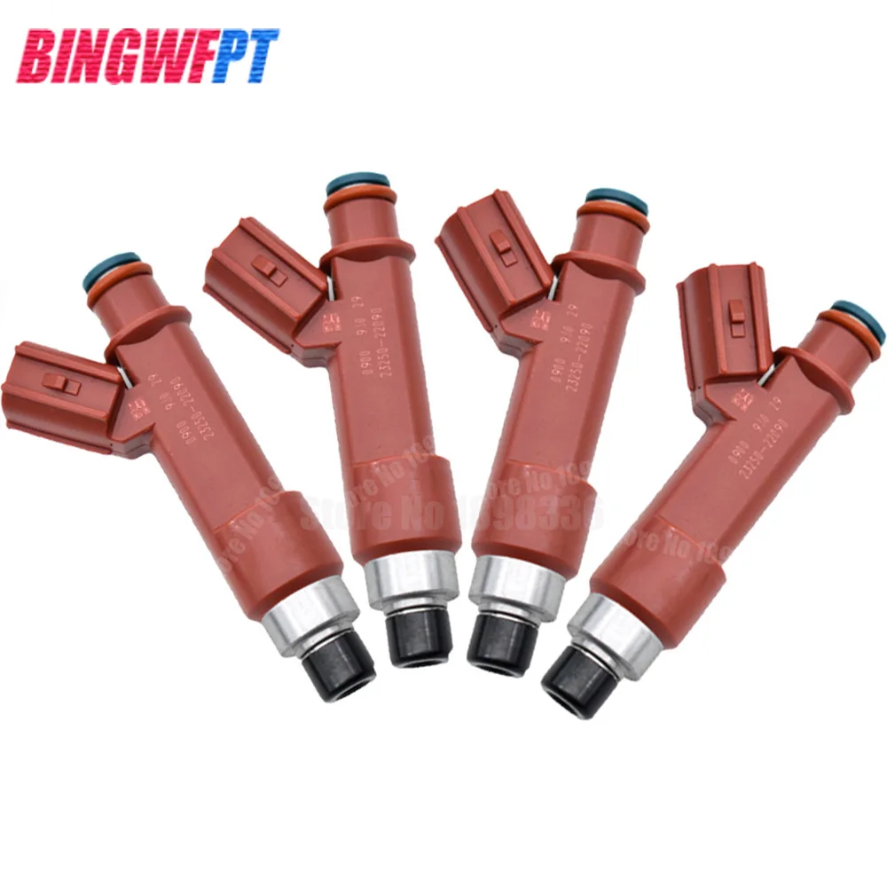 4 шт. 23250 22090 23209 Топливная форсунка для Toyota Corolla Matrix 1.8L 2004 2005 2006 2007 2008|injector nozzle|fuel